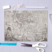 オールドヴィンテージマップオブローマシ素晴らしティ 薄葉紙 (クラフト)