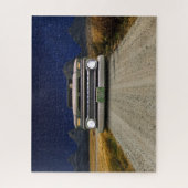 オールドヴィンテージラットロッドピックアップトラックゾンビドライバー ジグソーパズル (縦)