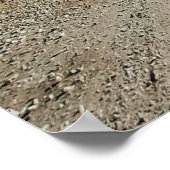 オールドヴィンテージラットロッドピックアップトラックゾンビドライバー ポスター (角)