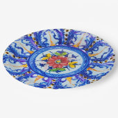 オールドヴェスタルアルコバカヴィンテージポルトガル ペーパープレート (アングル)