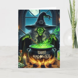 オールド不気味ウィッチハロウィーン シーズンカード