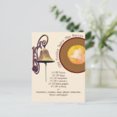 オールド家禽香辛料ミックスレシピ葉書 ポストカード (スタンド正面)