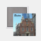 オールド州ハウスボストン マグネット (正面/裏面)