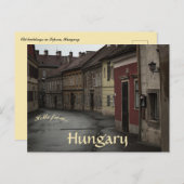 オールド建物ズインソプロンハンガリー ポストカード (正面/裏面)