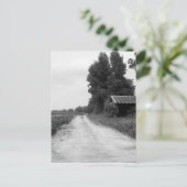 オールド建物バーンインノースカロライナ ポストカード (スタンド正面)