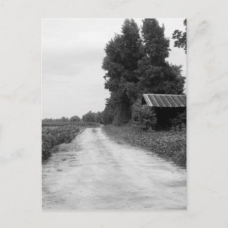 オールド建物バーンインノースカロライナ ポストカード