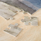 オールド忠実なパズル、イエローストーンジグソーパズル ジグソーパズル (側面)