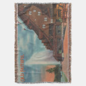 オールド忠実なブランケット スローブランケット (正面縦)