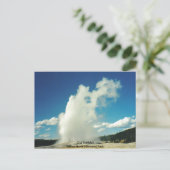 オールド忠実@イエローストーン国立公園 ポストカード (スタンド正面)