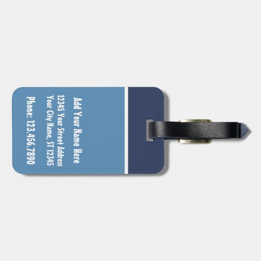 オールド忠実・イエローストーン国立公園 ラゲッジタグ (裏面横)