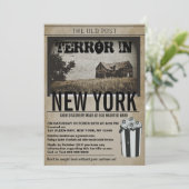 オールド新聞屋幽霊のよく出るンハローウィンパーティ 招待状 (スタンド正面)