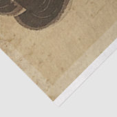 オールド日本のウィメンウッドブロックプリント浮世スタイル 薄葉紙 (詳細)