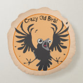 オールド熱狂する・バーブ・レーベン ラウンドクッション (裏面)