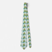 オールド登山シューズロック登山 ネクタイ (正面)