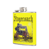 オールド素朴ウエスタンステージコーチ フラスク (左)