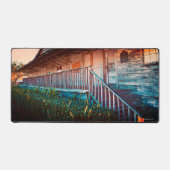 オールド素朴カントリー・バーン、ヴィンテージ伝統的 デスクマット (正面)