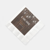 オールド素朴バーンメイソンジャールストリングライツBBQをする 縁ありランチョンナプキン (角)