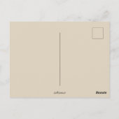 オールド素朴ファッションドフェスティバルホリデーチャーム ポストカード (裏面)