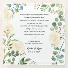 オールド賛美アイリッシュ&結婚ズ・グリーン ガラスコースター