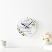 オールド賛美アイリッシュ&結婚ズ・グリーン ラウンド壁時計 (ホーム)