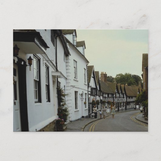 オールド通り、ワーウィック、米国ロードアイランド ポストカード (正面)