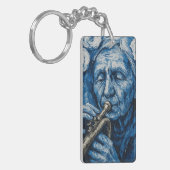 オールド遊レディのトランペット – Norse キーホルダー (正面左)