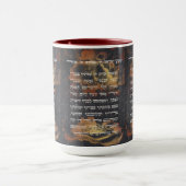 オールド金ゴールドヘブライシェマイスラエルユダヤ人祈りの言葉 マグカップ (中央)