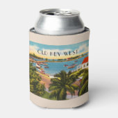 オールド鍵ウェストフロリダガリソンブライトヴィンテージ 缶クーラー (缶正面)