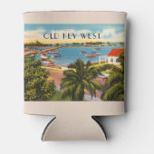 オールド鍵ウェストフロリダガリソンブライトヴィンテージ 缶クーラー (正面)