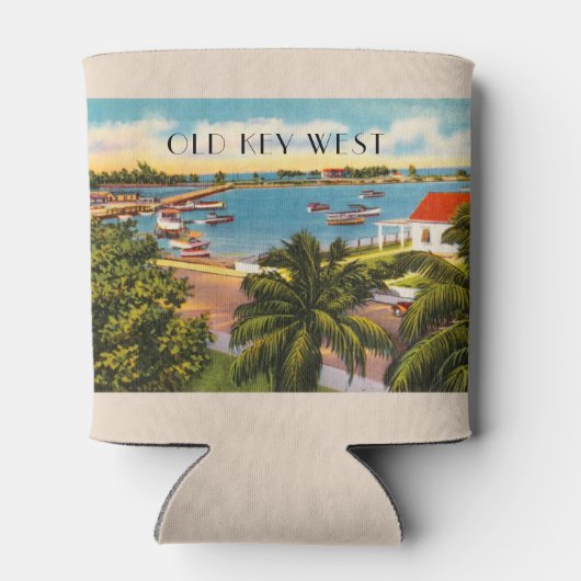 オールド鍵ウェストフロリダガリソンブライトヴィンテージ 缶クーラー (裏面)