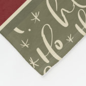 オールド魅力的サファッションドンタクラウス フリースブランケット (角)