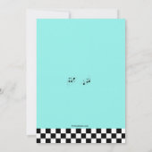 オールド45の誕生日パーティー招待状 招待状 (裏面)