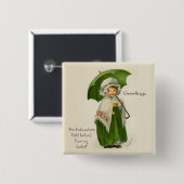 オールド・アイルランドの挨拶 缶バッジ (正面&裏面)