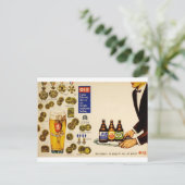 オールド・アドット・ギリシャ・フィックス・ラガー・ビール ポストカード (スタンド正面)