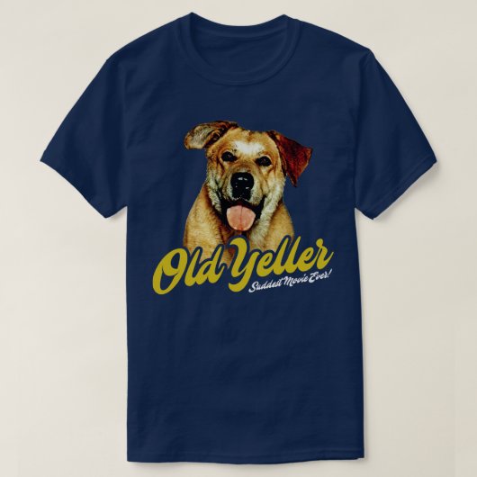 オールド・イェラー Tシャツ (デザイン正面)