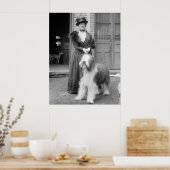 オールド・イングリッシュ・シェプドッグ， 1915 ポスター (キッチン)