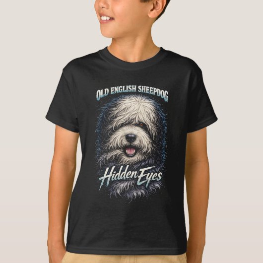 オールド・イングリッシュ・シープドッグ Tシャツ (正面)