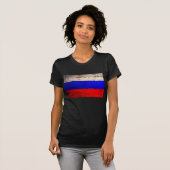 オールド・ウッド・ロシア国旗; Tシャツ (正面フル)