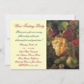 オールド グレープ ヴィンヤード ワイン テイスティング パーティー 招待状 (裏面)