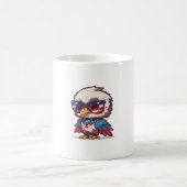 オールド・グローリーの輝き: 7月のマグカップの愛国的な4th コーヒーマグカップ (中央)