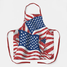 オールド・グローリー・オールアメリカン – USA国旗 エプロン