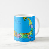 オールド ケープコッド 観光地図 コーヒーマグカップ (正面右)