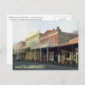 オールド・サクラメント地区 旅行写真 ポストカード (正面/裏面)