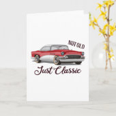 オールド・ジャストクラシック カード (黄色い花)