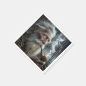 オールド・セーラー喫煙aパイプ スタンダードカクテルナプキン (角)