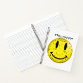 オールド・ハッピー顔。古いが、まだ幸せ ノートブック (内部)