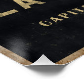 オールド・ハーレム・ラガービールヴィンテージ広告ポスター ポスター (コーナー)