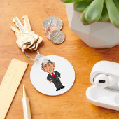 オールド・ビジネス・マン キーホルダー