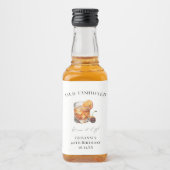 「オールド」ファッションドカクテル誕生日 リキュールボトルラベル (正面)