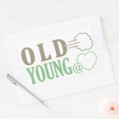 オールド・ファルトカスタム・シール 長方形シール (封筒)